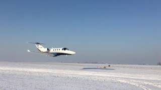 Cessna 525 Low pass