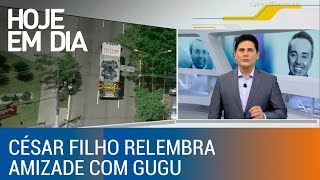 César Filho dá relato da sua trajetória ao lado de Gugu Liberato