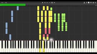 敵は幾萬 (Teki wa ikuman) - Thousands of enemies (Paso doble version) - Synthesia with Musescore audio