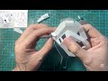 gundam panzer papercraft build process video log 2 body unit