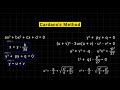 solve any cubic equations cardano s method