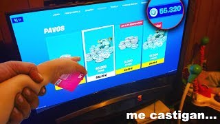 Niño Roba Dinero Para Comprar PaVos en Fortnite (CASTIGADO)