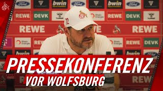 LIVE: Pressekonferenz mit Steffen BAUMGART und Lionel SOUQUE vor Wolfsburg | 1. FC Köln | Bundesliga