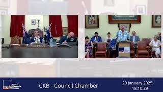 City of Kalgoorlie-Boulder Live Stream - Annual Electors Meeting - 20 January 2025