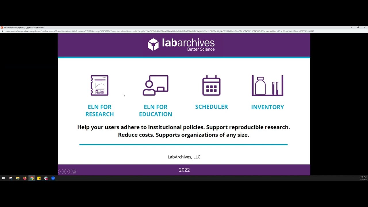 Getting Started With LabArchives - YouTube