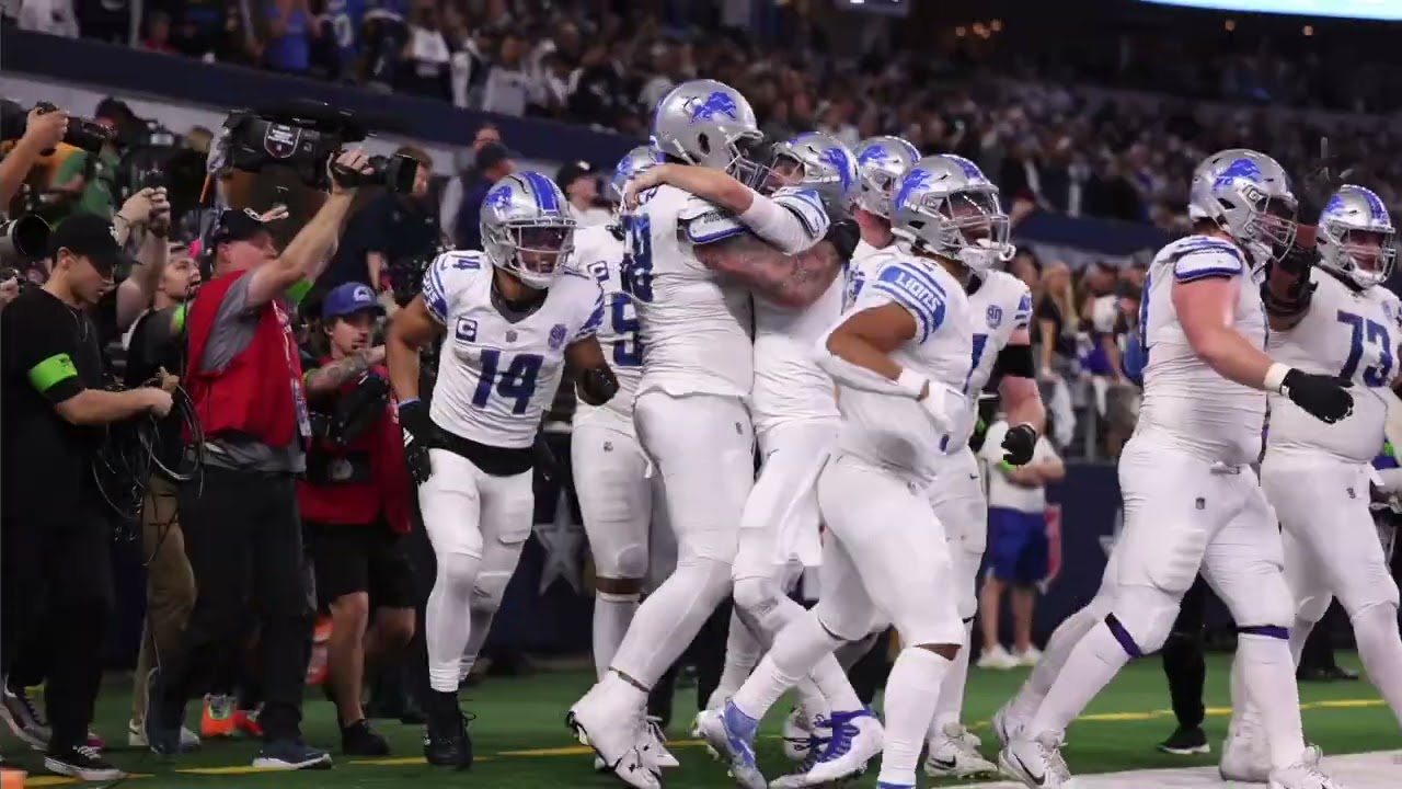 The Pass. The Catch. The Celebration. The Disappoint. Detroit Lions ...