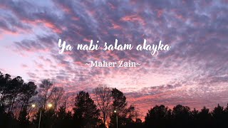 Ya nabi salam alayka ||Maher Zain|| Arab+Latin-LIRIK LAGU