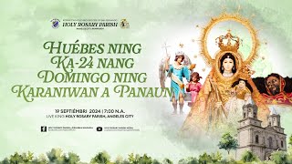 Huébes ning Ka-24 nang Domingo ning Karaniwan a Panaun   | 19  Septiémbri 2024