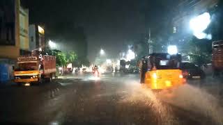 Heavy rain in chidambaram .... #chidambaram #rain #chidambaramtemple #templecity