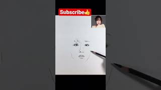 Who’s she? #shorts #drawing #youtubeshorts #beautiful #actress #杨紫 #yangzi