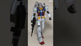 こ、こいつ動くぞ!! EG RX78-2 #ガンプラ #AI動画