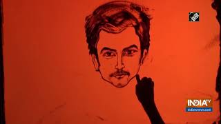 Watch: Sand artist pays tribute to Sushant Singh Rajput