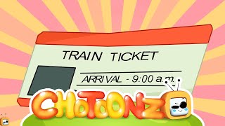 Rat A Tat Train Journey & Crazy Animal Passengers Funny Animated Cartoon Shows For Kids Chotoonz TV