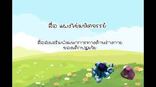 สื่อส่งเสริมพัฒนาการทางด้านร่างกายจองเด็กปฐมวัย