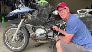 2005 R1200GS Throttle Cable replacement - THE EASY(er) WAY - PART 1