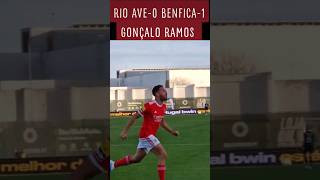 Rio Ave 0-1 Benfica: Golo de Gonçalo Ramos em Vila do Conde visto da Bancada