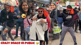 Crazy and Funny Dance in Public🤣epic reaction😱Watch till end❤️