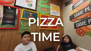 PIZZA TIME WITH MY COUSIN AT SM SUCAT GREENWICH