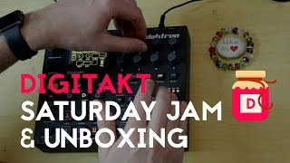 Unboxing - Digitakt - Ambient chillstep live performance