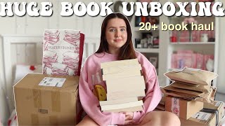 HUGE Book Unboxing Haul 📦✨ 20+ Books | Ella Rose Reads