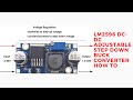 LM2596 DC DC Adjustable Step Down Buck Converter How to