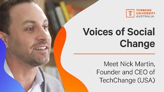 MOOC Voices of Social Change | Nick Martin - Founder and CEO, TechChange (USA)