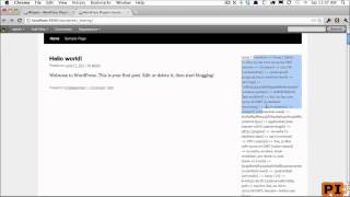 8f Querying the Twitter API(Wordpress widget development tutorial )