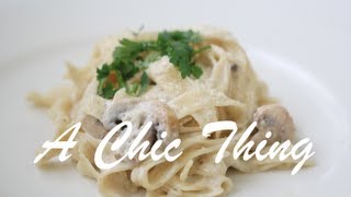 Fettuccine Alfredo - فيتوشيني ألفريدو