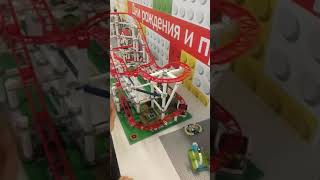 Город Лего парк атракционов американские горки Lego Friends