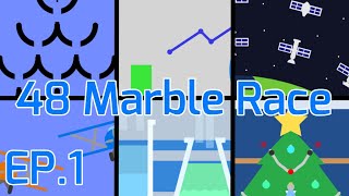 48 Marble Race EP. 1 (by Algodoo)