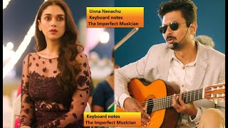 Psycho Movie Song | Unna Nenachu Theme Song BGM Keyboard Notes | The Imperfect Musician 🎼🎹🎤🎧