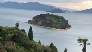 広島県東広島市　ハート島　『正式名小芝島』景色scenery 　絶景癒しスポット　Superb view healing spot!