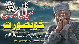 Beautiful and Heart Touching Kalam | Kalam Mian Muhammad Bukhsh | Naat By Waqar Ali
