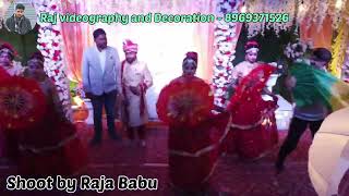 indian Wedding Boys ande Girl Entry with Drone Camera RAJ VIDEOGRAPHY  (DJI MINI2)