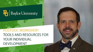Postdoc Grant Workshop: "Tools and Resources for Your Individual Development"