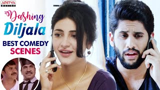 "Dashing Diljala" Comedy Best Scenes || Hindi Dubbed Movie || Naga Chaitanya Hindi Dubbed Movies