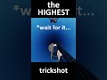 the HIGHEST arsenal trickshot... #shorts