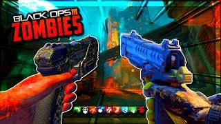 Call Of Duty Black Ops 3 Zombies Ascension Round 50 Starting Pistols Only Challenge + Multiplayer