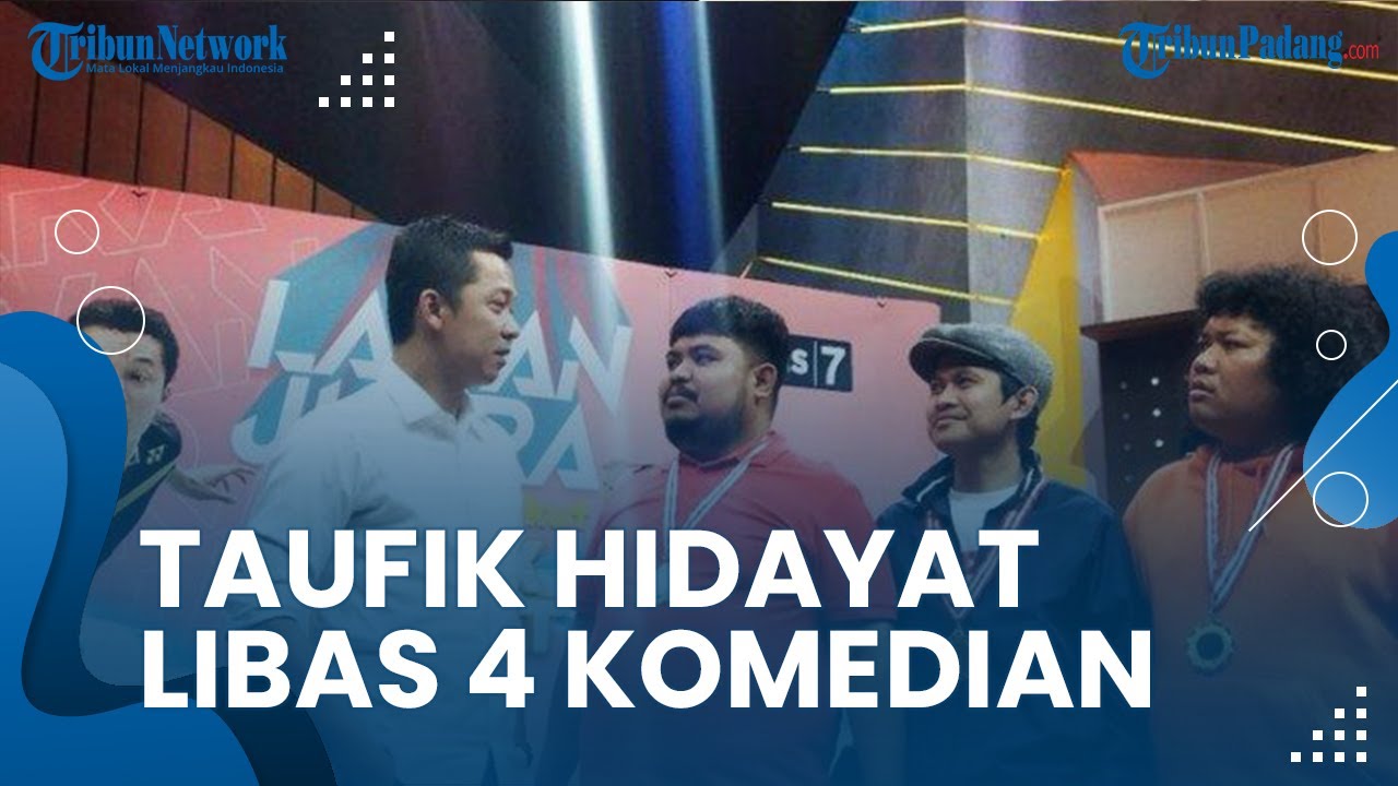 Main Badminton, Legenda Taufik Hidayat Libas 4 Komedian - YouTube