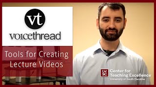 Tools for Creating Lecture Videos: VoiceThread Demo