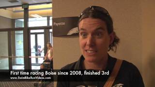Heather Wurtele at Ironman 70.3 Boise 2011 Pre-Race Interview