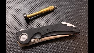 How to disassemble and maintain the CRKT Seismic with the 'Deadbolt Lock'