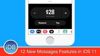 12 New Features For Messages in iOS 11