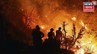 Forest Fire In Spain Burns Down Acres Of Lands Making Many Homeless