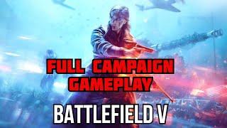 BATTLEFIELD 5 Campaign Gameplay Walkthrough | FULL GAME on XBoX Series S Ultra Settings