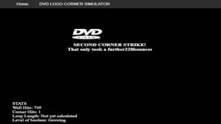 when will the DVD logo hit the corner?