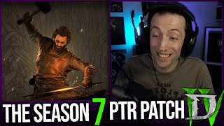 Diablo 4 - Season 7 PTR Patch Notes Full Breakdown