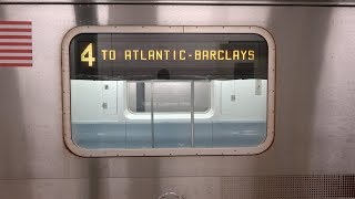 ⁴ᴷ (4) Trains Terminating at Atlantic Avenue - Barclays Center