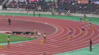 20170729 山形インターハイ 女子400mR 予選2組