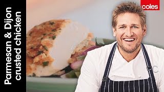 Crispy Parmesan & Dijon Crusted Chicken Schnitzel | Cook with Curtis Stone | Coles